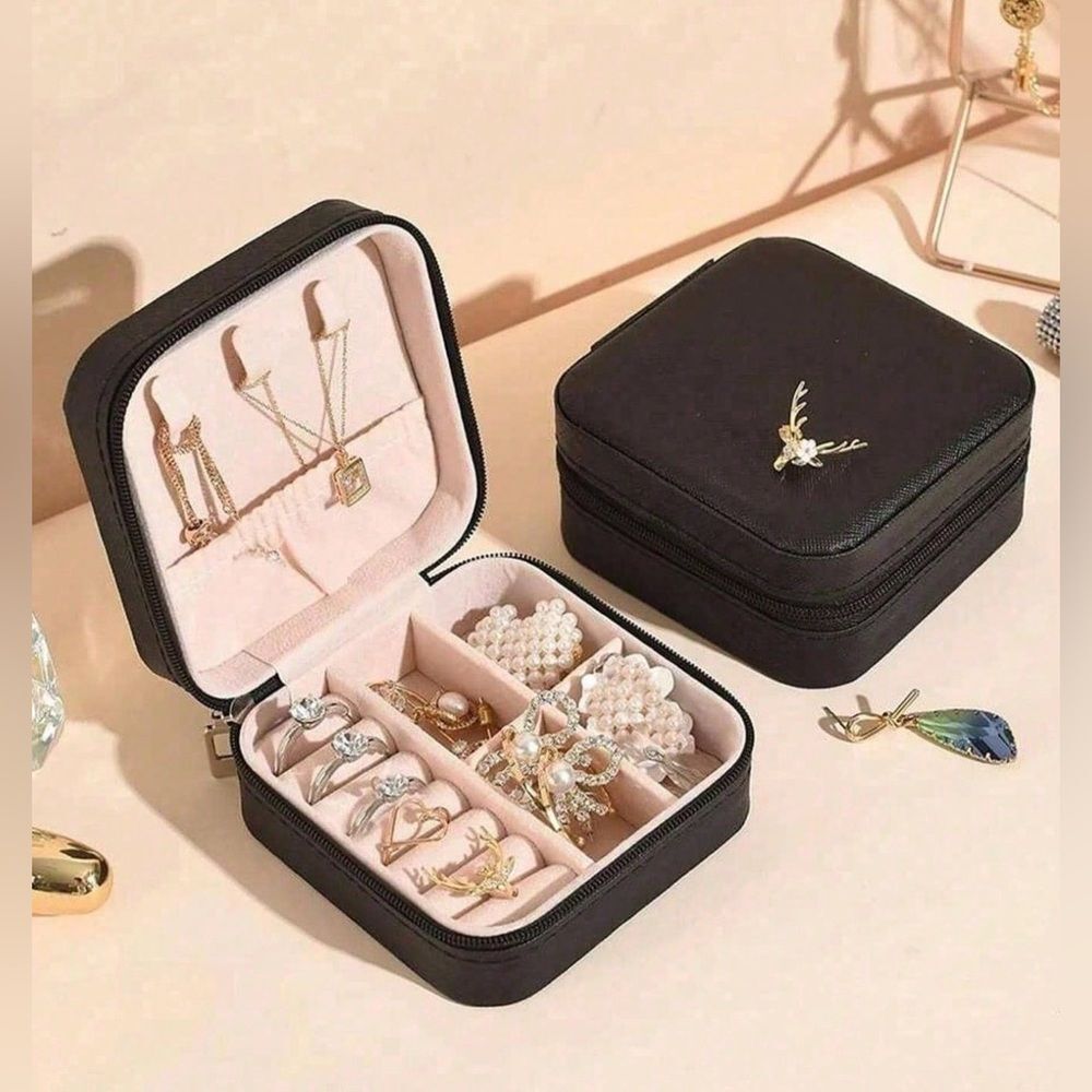 1 Piece Mini Jewelry Organizer,Holder, Portable Box, Nwop